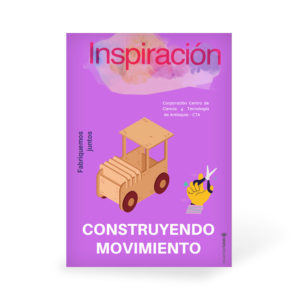 La guía Construyendo movimiento propone ejercicios prácticos en los que se evidencia cómo se transmite el movimiento de un cuerpo a otro